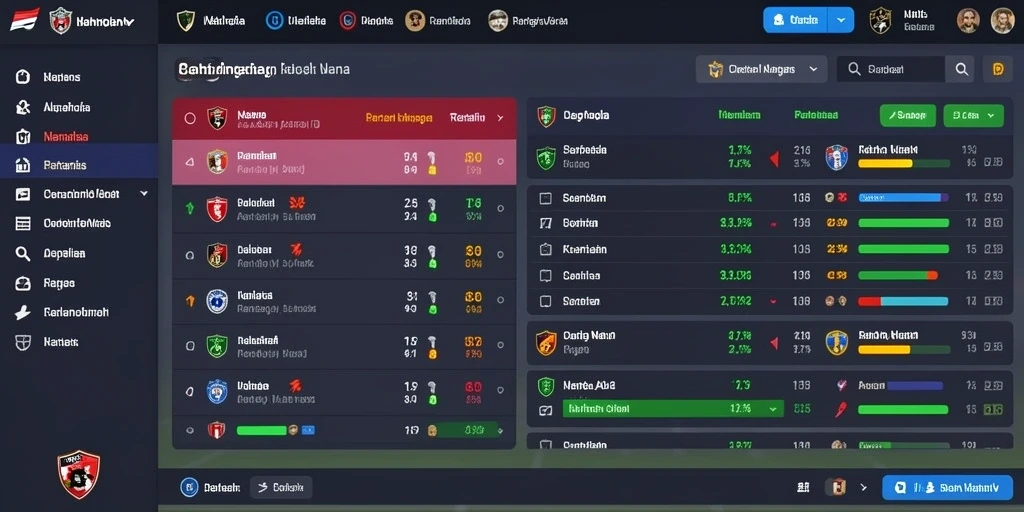 Screenshot dari menu pengaturan yang mudah digunakan.
