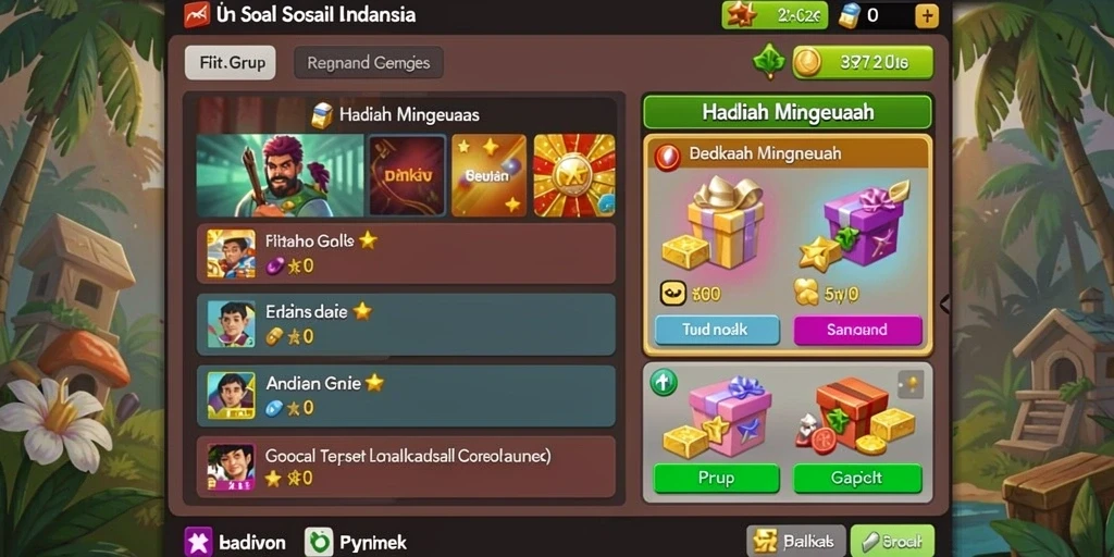 Tangkapan layar menampilkan mode multiplayer dengan pemain lain.