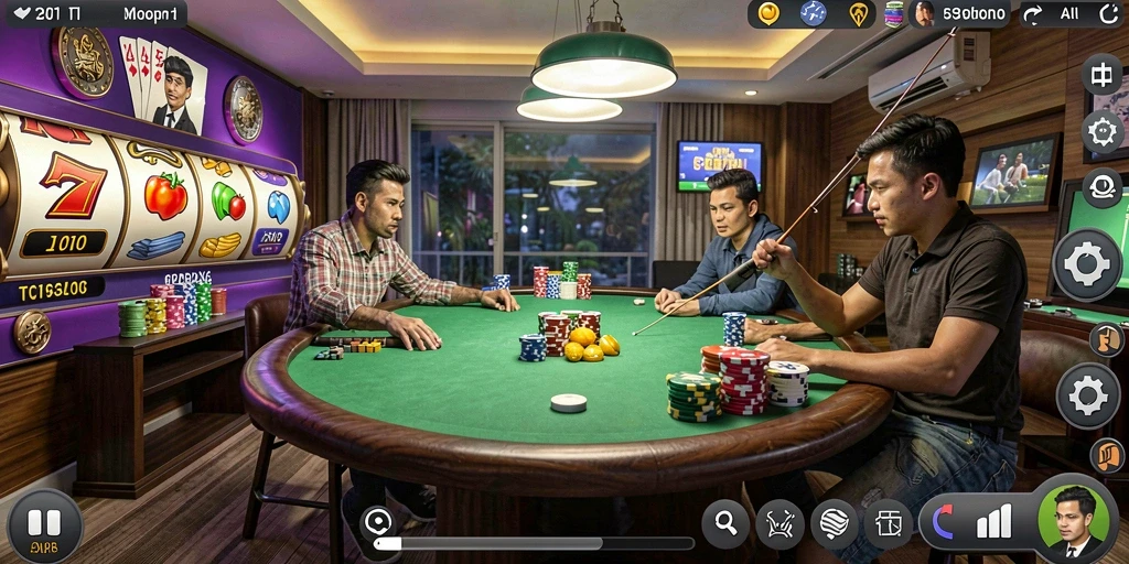 Pemandangan menakjubkan dari salah satu lokasi dalam game.