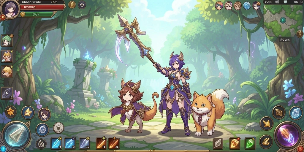 Menampilkan beberapa item langka yang ditemukan di dalam permainan.