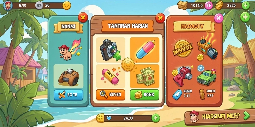 Salah satu level menantang dengan grafis yang menawan.